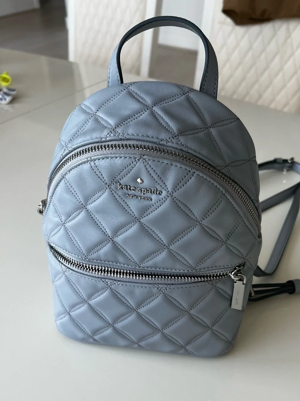 KATE SPADE LEATHER NATALIA MINI CONVERTIBLE BACKPACK BAG